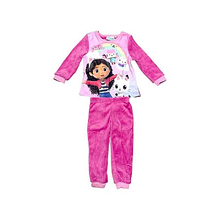 Copii - Pijama copii, cu mânecă lungă, cocolino, multicolor, Gabby's Dollhouse