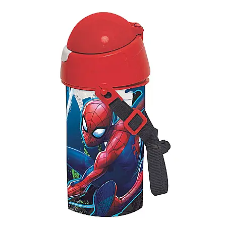 Copii - Sticlă de plastic Spiderman, 500ml