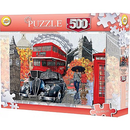 Puzzle-uri - Puzzle Londra, 500 piese, Toy Universe