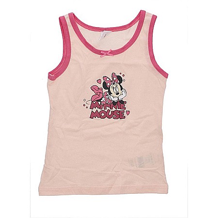 Set două maiouri multicolor, 100% bumbac, Love, Minnie Mouse [2]