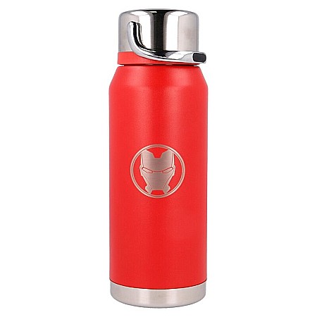 Sticlă Termos din inox, cu pereți dubli, roșu, 505 ml, Marvel [3]