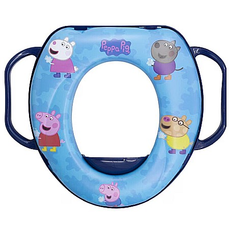 Reductor wc - Reductor toaletă, 35x29x21 cm, multicolor, Peppa Pig