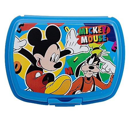 Cutie sandwich, multicolor, fără BPA, 18.2 x 13.6 x 6.7, Mickey Mouse [1]