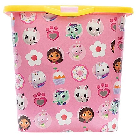 Cutie pentru depozitare, din plastic, cu capac, 23 L, multicolor, 40x27x29 cm, Gabby's Dollhouse [2]