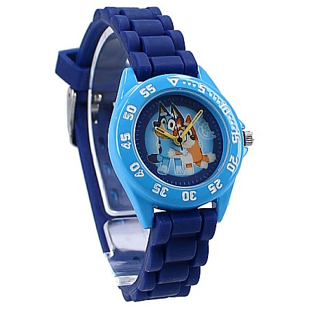 Ceasuri de mână - Ceas de mână pentru copii, curea din silicon, multicolor, Bluey