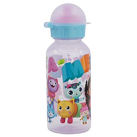 Sticlă apă din plactic pentru copii Gabby's Dollhouse, 370 ml Transparent [2]