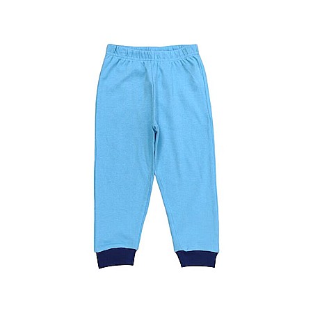 Pijamale copii cu mânecă lungă, 100% bumbac, multicolor, „Let's Go”, Sonic [1]