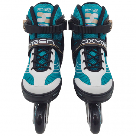 Role reglabile, multicolor, Abec 7, greutate maxima 100 kg, marimea 38-41, Skids Control Oxygen [1]
