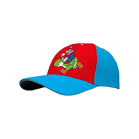 Șepci - Șapcă copii, albastru/roșu, Super Mario
