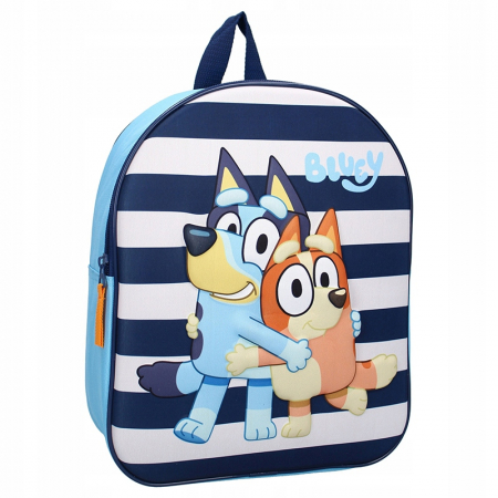Ghiozdane și Rucsacuri - Rucsac 3D Bluey Oh Happy Days, 32x26x11 cm, Multicolor