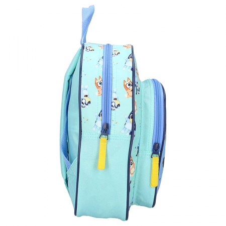 Rucsac Bluey Best Friends Fun, Compartiment Incapator, Buzunar Mic Cu Fermoar, Bretele Reglabile, 25x30x11 Cm, Multicolor [2]