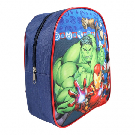 Ghiozdane și Rucsacuri - Rucsac copii, 26x22x10 cm, bretele întărite și ajustabile, multicolor, Avengers