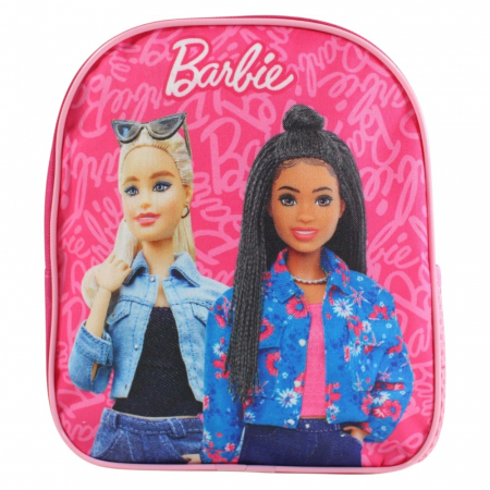 Rucsac copii, 26x22x10 cm, bretele întărite și ajustabile, multicolor, Barbie [1]