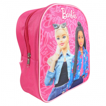 Ghiozdane și Rucsacuri - Rucsac copii, 26x22x10 cm, bretele întărite și ajustabile, multicolor, Barbie