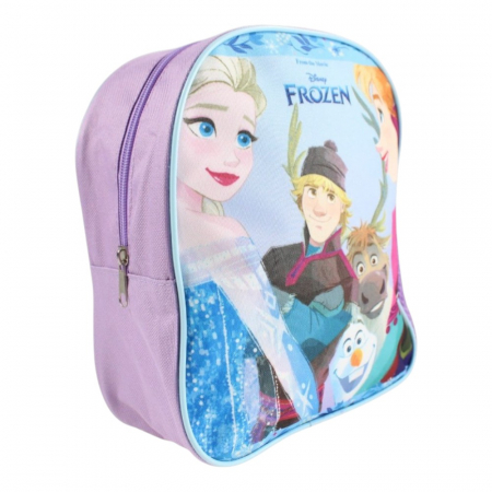 Ghiozdane și Rucsacuri - Rucsac copii, 26x22x10 cm, bretele întărite și ajustabile, multicolor, Frozen