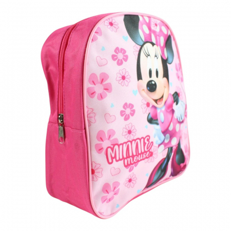 Accesorii școlare - Rucsac copii, 26x22x10 cm, bretele întărite și ajustabile, multicolor, Minnie Mouse