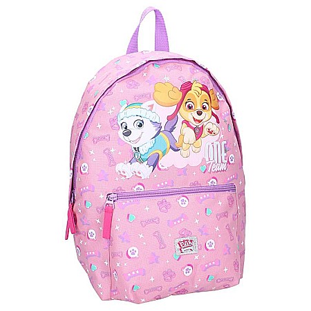 Ghiozdane și Rucsacuri - Rucsac multicolor cu doua compartimente, 35x25x11 cm, Free To Be Me, Paw Patrol