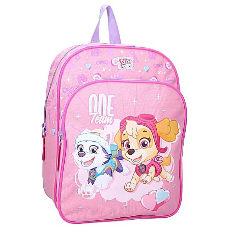 Ghiozdane și Rucsacuri - Rucsac multicolor cu doua compartimente, 34x26x11 cm, Free To Be Me, Paw Patrol