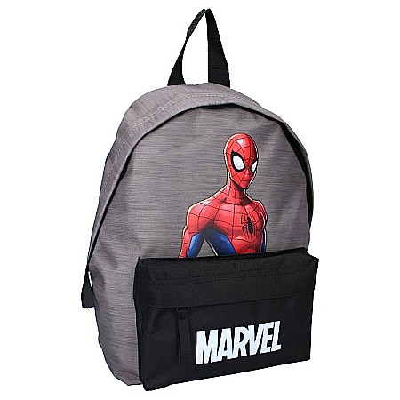 Rucsac multicolor cu două compartimente, 31x22x10 cm, Mighty Powerful, Spiderman [1]