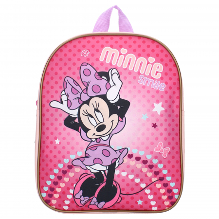 Rucsac pentru copii, 29x22x9 cm, bretele intarite si ajustabile, multicolor, I Like Smiles, Minnie Mouse [1]