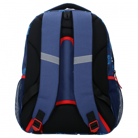 Rucsac pentru copii, 44x33x24 cm, cu trei compartimente, bretele intarite si ajustabile, multicolor, Beyond Amazing, Spiderman [3]
