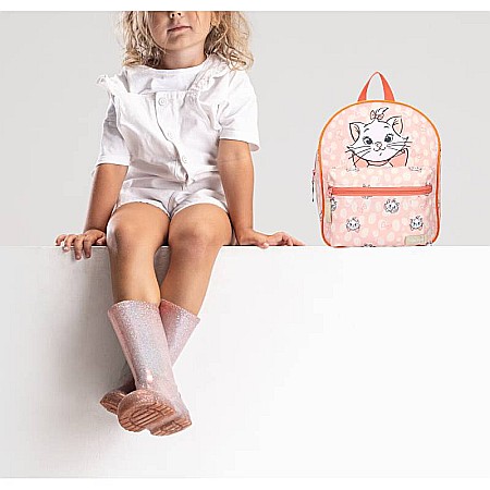 Rucsac roz cu două compartimente, 30x25x11 cm, Marie, The Aristocats, Disney [1]