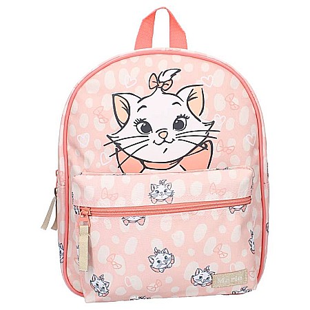 Rucsac roz cu două compartimente, 30x25x11 cm, Marie, The Aristocats, Disney [2]