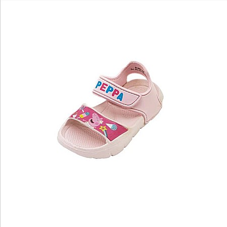 Sandale și saboți - Sandale pentru copii, cu scai, multicolor, Peppa Pig