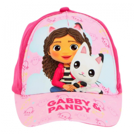 Sapca fete, multicolor, marimea 54 cm, So Fun, Gabby's Dollhouse [1]