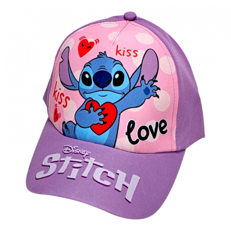 Sapca pentru fetite, multicolor, marimea 52 cm, Stitch [1]