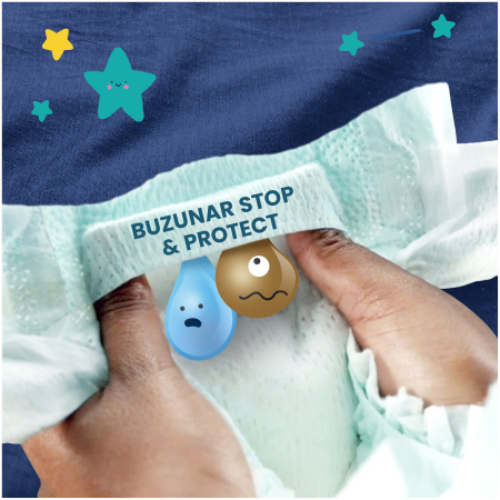 Scutece chiloțel de noapte Pampers Night Pants, numărul 4, 9-15 kg, 25 buc [5]