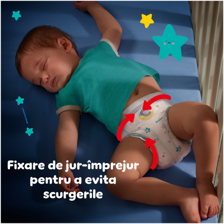 Scutece chiloțel de noapte Pampers Night Pants, numărul 5, 12-17 kg, 22 buc [2]