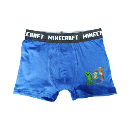 Set 2 perechi boxeri, băieți, multicolor, Happy, Minecraft [1]