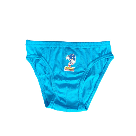 Set 2 perechi șosete ABS, talpă antiderapantă și 3 perechi chiloți băieți, 100% bumbac, multicolor, Happy, Sonic [6]