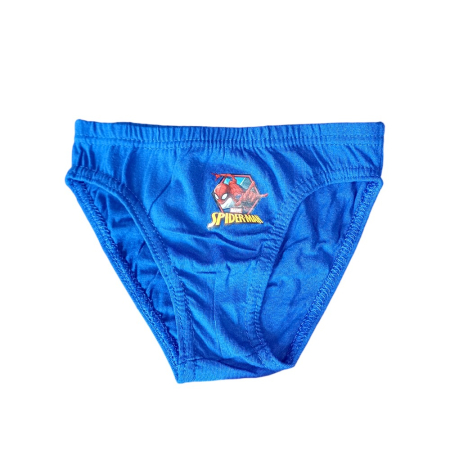 Set 2 perechi șosete ABS, talpă antiderapantă și 3 perechi chiloți băieți, 100% bumbac, multicolor, Happy, Spiderman [5]