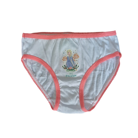 Set 2 perechi șosete ABS, talpă antiderapantă și 3 perechi chiloți fete, 100% bumbac, multicolor, Happy, Frozen [6]