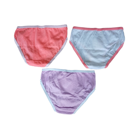 Set 2 perechi șosete ABS, talpă antiderapantă și 3 perechi chiloți fete, 100% bumbac, multicolor, Happy, Frozen [4]