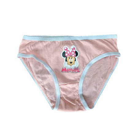 Set 3 perechi chiloți fete, multicolor, 100% bumbac, Happy, Minnie Mouse [1]