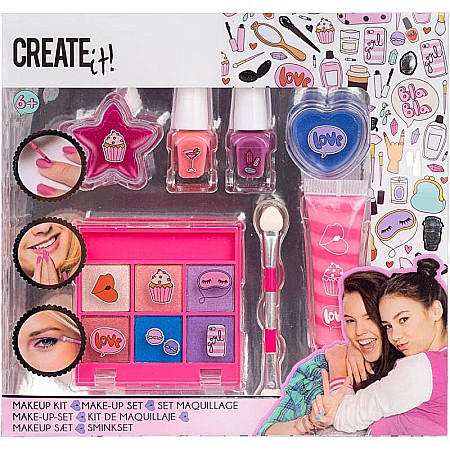 Copii - Set cosmetic pentru fetițe Create It! 7 piese