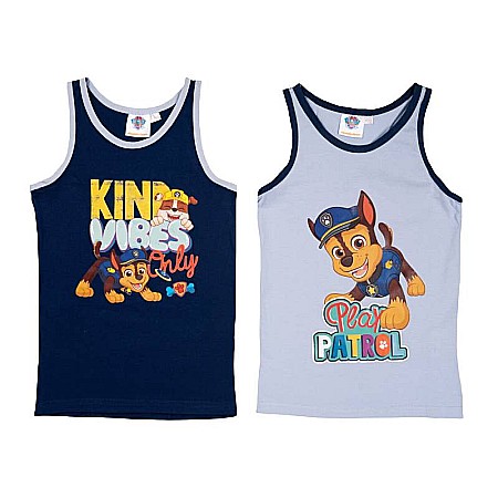 Lenjerie intimă și șosete - Set două maiouri băieți, multicolor, King Vibes, Paw Patrol