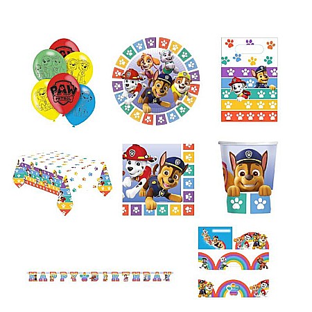Seturi - Set petrecere, multicolor, 56 piese, Paw Patrol, pp02