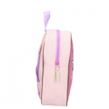 Set rucsac copii, 29x22x9 cm, sticla apa din aluminiu 500 ml si cutie sandwich 16x13x5 cm, din plastic fara BPA, Minnie Mouse [2]