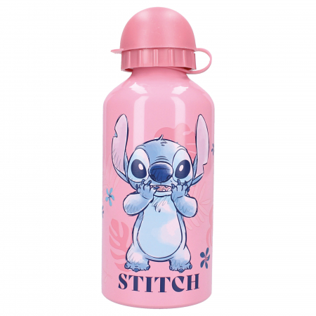 Set rucsac copii 3D, 29x22x9 cm, sticla apa din aluminiu 500 ml si cutie sandwich 16x13x5 cm, din plastic fara BPA, Stitch [3]