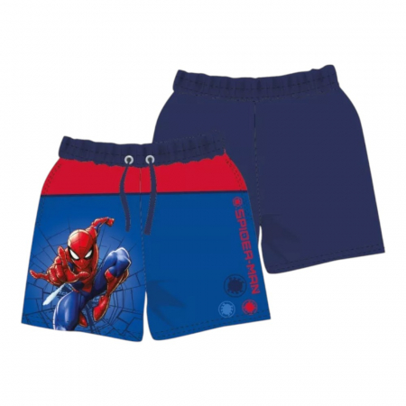 Costume de baie - Sort de baie tip surf, albastru, Spiderman