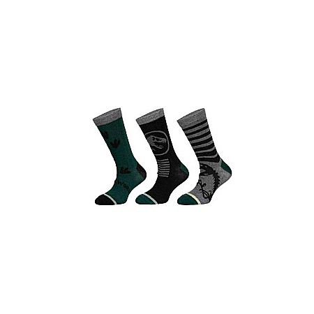 Lenjerie intimă și șosete - Set 3 perechi șosete copii, multicolor, Dominion, Jurassic World