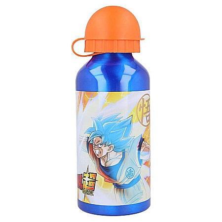 Sticle pentru lichide - Sticlă de apă  pentru copii, din aluminiu, cu model Dragon Ball, 400 ml