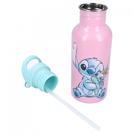 Sticla apa din aluminiu, multicolor, capacitate 500 ml, Take A Sip, Stitch [4]
