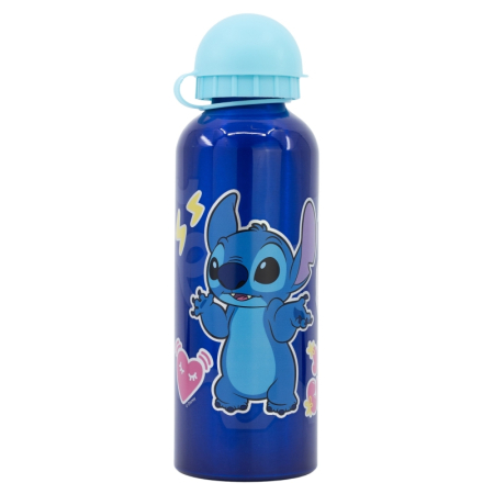 Sticlă apă din aluminiu, multicolor, capacitate 530 ml, Stitch [2]
