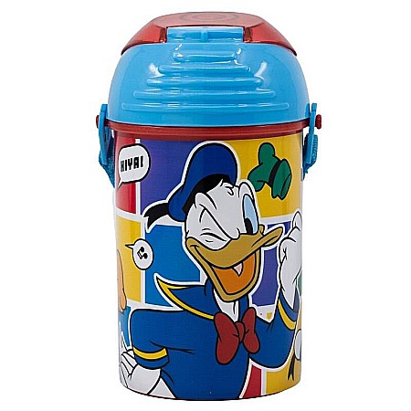 Sticlă pentru apă, anticurgere, multicolor, fără BPA 450 ml, Better Together, Mickey Mouse, Disney [2]