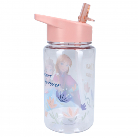 Sticla apa, plastic, fara BPA, transparent, capacitate 450 ml, Drink Up, Frozen [2]